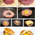 Die besten Bilder in der Kategorie nahrung: Hidden-Egg-Cheese-Burger