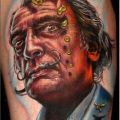 The Best Pics:  Position 64 in  - Funny  : Salvador Dali Tattoo