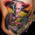 Die besten Bilder:  Position 83 in tattoos - LSD DJ Tattoo