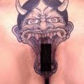 Die besten Bilder in der Kategorie intim_tattoos: intime Teufels Tattoo