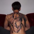 Die besten Bilder in der Kategorie coole_tattoos: teuflischer Engel 3D Tattoo