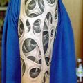 Die besten Bilder in der Kategorie coole_tattoos: cooles 3D realistisches Tattoo Oberarm - Awesome Tattoo