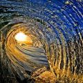 Die besten Bilder:  Position 87 in natur - Beautiful Sun in Wave Picture