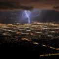 Die besten Bilder in der Kategorie wolken: Flash over City - Fantastic Awesome Beautiful Nature