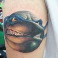 Die besten Bilder in der Kategorie lustige_tattoos: 3D Ninja Turtle Tattoo