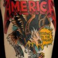 Die besten Bilder in der Kategorie schlechte_tattoos: America - Reeding is For Faggots