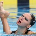 Die besten Bilder in der Kategorie sport: Thats not my foot - Synchronschwimmerin