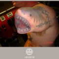 Die besten Bilder in der Kategorie coole_tattoos: hai, makaber,  tattoo, amputation