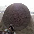 Die besten Bilder:  Position 21 in sand kunst - Maja-Kalender aus Sand