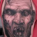 The Best Pics:  Position 38 in  - Zombie Horror Tattoo