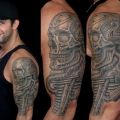 The Best Pics:  Position 60 in  - Mechanic Skull Tattoo