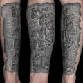 Die besten Bilder:  Position 15 in biomechanic tattoos - Biomechanical Tattoo