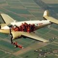 The Best Pics:  Position 7 in  - Skydiver on an Airplane