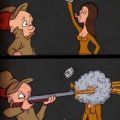 Die besten Bilder:  Position 70 in cartoons - Duckface Reaction