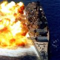 The Best Pics:  Position 11 in  - Warship on Fire