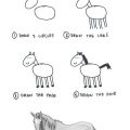 Die besten Bilder in der Kategorie allgemein: So zeichnet man ein Pferd