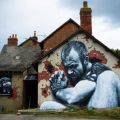 Die besten Bilder in der Kategorie graffiti: Riesen Grafitti Kunst