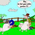 Die besten Bilder:  Position 84 in cartoons - Farm, Schafe, pervers, lecken, sodomie
