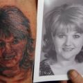 Die besten Bilder:  Position 25 in schlechte tattoos - Brandopfer Tattoo