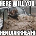 Die besten Bilder in der Kategorie quatsch: Where will you be when Diarrhea hits - unverhoffter Durchfall