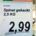 The Best Pics:  Position 28 in  - Funny  : Spinat gekackt