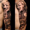 The Best Pics:  Position 36 in  - Guy-Fawkes-Maske, 3D, Tattoo