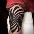 The Best Pics:  Position 19 in  - 3D, optical illusion, arm tattoo