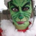 The Best Pics:  Position 8 in  - Halloween Costume, How the Grinch Stole Christmas, creative Halloween Costume, Bodypainting