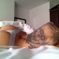 The Best Pics:  Position 21 in  - Back, tattoo, woman, death, skull