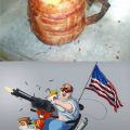 The Best Pics:  Position 69 in  - thrombosis, unhealthy, bacon, cheese, america