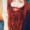 The Best Pics:  Position 74 in  - Beard, hair, hairstyle, redhead, woman, braids