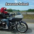 Die besten Bilder in der Kategorie motorraeder: Muppet show, Motorrad, Helm, witzig