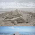 Die besten Bilder in der Kategorie sand_kunst: Sand, Architektur, Formen, Kunst, Strand