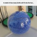 The Best Pics:  Position 2 in  - Size comparison, earth, sun