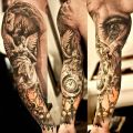 The Best Pics:  Position 3 in  - Arm, Tattoo, 3D, Clock, eye