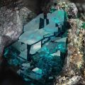 Die besten Bilder:  Position 9 in natur - Veszelyitkristalle, Mineral