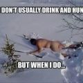The Best Pics:  Position 130 in  - Hunting, hunters, drunkards, alcohol, rifles, snow, mistakes