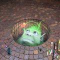 The Best Pics:  Position 77 in  - Street painting, monsters, 3D, chalk, art