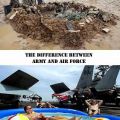 Die besten Bilder in der Kategorie allgemein: The Differenz between Army and Air Force