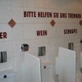 Die besten Bilder in der Kategorie quatsch: Toiletten-Abfalltrennung - Bier - Wein - Schnaps - Milch 