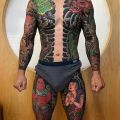 Die besten Bilder:  Position 48 in tattoos - China, Tattoo, ganzkörper, bunt