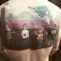 Die besten Bilder:  Position 23 in schlechte tattoos - Comic, Tattoo, grausam, Rick, Homer
