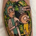 Die besten Bilder in der Kategorie lustige_tattoos: Portal gun, Rick and Morty, Tattoo
