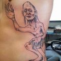 Die besten Bilder in der Kategorie lustige_tattoos: Herr der Ringe, Golum, Ring, Tattoo