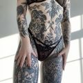 The Best Pics:  Position 7 in  - Intimate tattoo, woman, ornaments