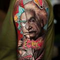 The Best Pics:  Position 12 in  - Rick and Morty, Einstein, Albert, E MC2, Tattoo