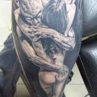 Erotisches Tattoo