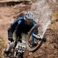 Downhill Accident - Broken Fork