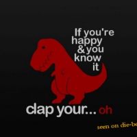 Clap Your Hands T-Rex