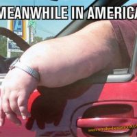 Meanwhile in America - Fettes Ding